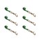 Tie 4 Safe 2" x 10' Tie Down Strap w/ TJ Cluster Hook for Wrecker Tow Truck Auto Hauling Green, 6PK TWS65-5210-TJ-GR-6 - alternate 1